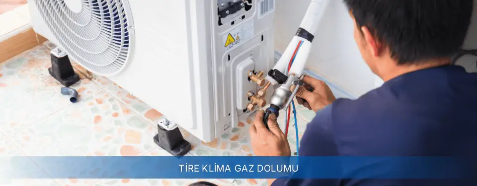 Tire İlçemi Demirdöküm Klima Gaz Dolumu